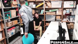 Skinny Twink suspect rimmed and drilled hard by BBC officer