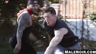 MaleNoir.com - Pierce Paris and Jason Vario's blowjob leads to anal ecstasy