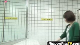 NipponPissTV.com - Japanese cuties need to pee hard while being filmed outdoors