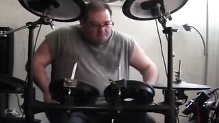 Kinky Italian Mature Bear Bangs Crossdresser