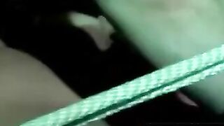 MuscleJockBound.com - Muscle jock's outdoor bondage with heavy ropes during a rough B