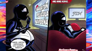 she venom and spiderman