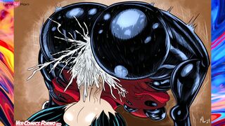she venom and spiderman