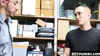 BoyPunish.com - Muscular perp's raw, hard ride on a police dick after a sloppy, wet b