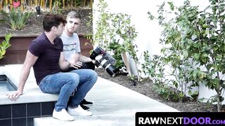 RawNextDoor.com - Travis Berkley fucks his online hookup Christian Bay with wild pass