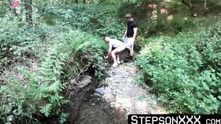 Giving my daring stepuncle James Keresford a blowjob that he will never forget