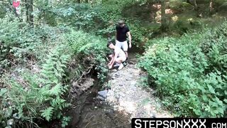 Giving my daring stepuncle James Keresford a blowjob that he will never forget