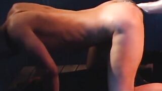 CentralFisting.com - Master's fists plunge jock Hernando's ass