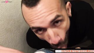 SayUncleNetwork.com - Rough barebacking introduction for tattooed straight Latino