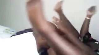 Black BBW Milf on Webcam While Husband's at Work