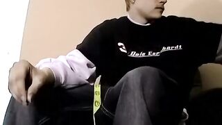 JoeSchmoeXXX.com - Amateur twink Bruce takes a long black cock in his ass