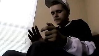 JoeSchmoeXXX.com - Amateur twink Bruce takes a long black cock in his ass