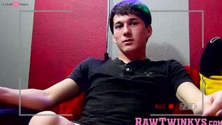 RawTwinkys.com - Dirty dick riders have a sexy sword fight in their bedroom with fun