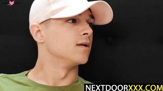 NextDoorXXX.com - Jayden Marcos teases Ryan Jordan's ass