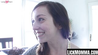 Loving STEPMOM Nina Hartly TEACHES BUSTY Ally Evans about lesbian sex