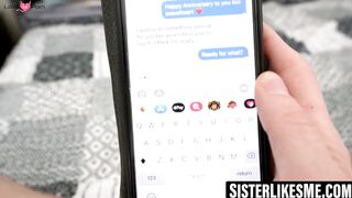 SisterLikesMe.com - JC Wilds' cock ride with Katie Kinz on the phone