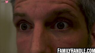 FamilyHandle.com - Eliza Ibarra's cum on face plea to stepdad