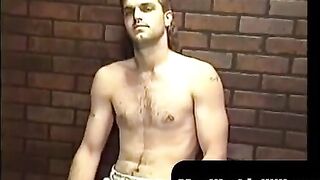 MenWorkinXXX.com - Hot amateur Dallas with long hair enjoys intense solo action