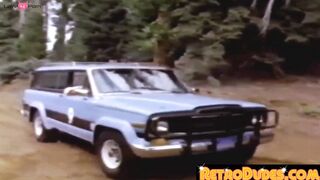 RetroDudes.com - Retro bandits bare fuck outdoors and spray big load