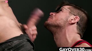 GayOver30.com - Alexander Garrett and Jack Andy's hot doggy style anal adventure