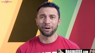 RagingXXX.com - Hairy gay daddies in a cock-sucking and ass-eating session