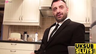 UKSubSluts.com - Busty Laura Louise's big fat cock deep cunt fill and pleasure