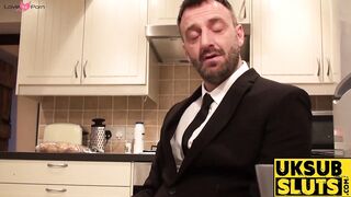 UKSubSluts.com - Busty Laura Louise's big fat cock deep cunt fill and pleasure