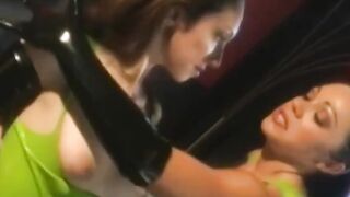 PussyCatsLatex.com - Gas masked submissive's spanked and dominated scene