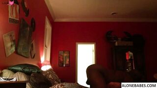 my black friend inserts his bbc into his lusty girlfriend s pussy missionary
