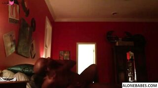 my black friend inserts his bbc into his lusty girlfriend s pussy missionary