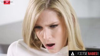 FOOTSIE BABES - Stunning Blonde Candee Licious Gets Her Booty And beauty Toes Banged