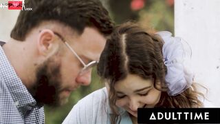 ADULT TIME - BIRTH: Pregnant Casey Calvert Water Breaks Catching Her boyfriend Fucking Leana Lovings! PART3