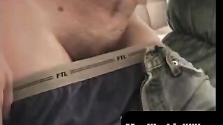 MenWorkinXXX.com - Sexy stud David satisfies himself with solo play at home