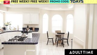 ADULT TIME - Cheating Skank Alexis Tae Gets Butt SCREWED AND CREAMPIED By Her Bf's BFF!