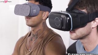 See what happens when Kenzo Alvarez and Benjamin Blue watch VR porn together
