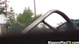 NipponPissTV.com - Japanese schoolgirl filmed peeing herself in public openly