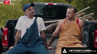HETEROFLEXIBLE - Not Homosexual If It's Only one Time! Farmer Zack Mackay Is Doggy Plowed By Hung Tito Patron