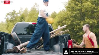 HETEROFLEXIBLE - Not Homosexual If It's Only one Time! Farmer Zack Mackay Is Doggy Plowed By Hung Tito Patron