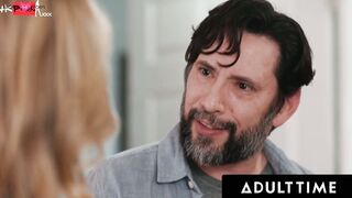 ADULT TIME - Desperate & Pent Up Addison Vodka Asks Her Mature Roommate Tommy Pistol To Make Her Cum!