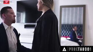 INNOCENT TABOO Housewife Kali Roses Almost Caught Cheating Inside Bedroom Closet While Her Hubby Is Near