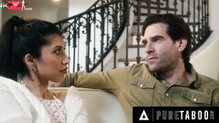 INNOCENT TABOO Cunning Delivery Bro Becomes Slender Penelope Woods's Stepfather For Her Virginity