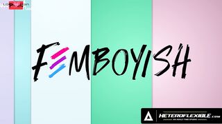 HETEROFLEXIBLE - Adorable Cyclist Femboy Jake Wild Gets ANAL CREAMPIED During RAW SEX With Ethan Chase