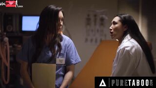 INNOCENT TABOO Doctor Vicki Chase Makes Sure Nurse Sinn Sage Will Keep The Concealed At All Cost
