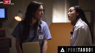 INNOCENT TABOO Doctor Vicki Chase Makes Sure Nurse Sinn Sage Will Keep The Concealed At All Cost