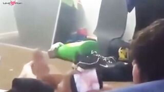 Asian Twink Cums While Watching Porn