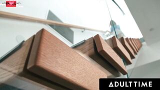 ADULT TIME - Lexi Luna Accidentally Fucks Step Daughter Hailey Rose Without Her Glasses! FULL SEX TAPE