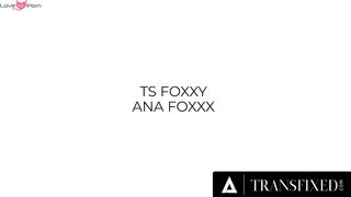 TRANSFIXED - Frustrated Ginger Cutie TS Foxxy RAW FUCKS Supportive Marriage Counselor Ana Foxxx