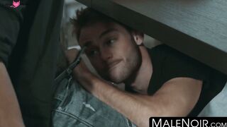 MaleNoir.com - Wild anal fucking session with Pheonix Fellington and Max Adonis in ro