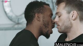 MaleNoir.com - Wild anal fucking session with Pheonix Fellington and Max Adonis in ro