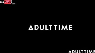 ADULT TIME - Slutty PAWG Sophia Burns Takes Severe Oiled Up Anal Pounding From Long Cock Skinny Poke!